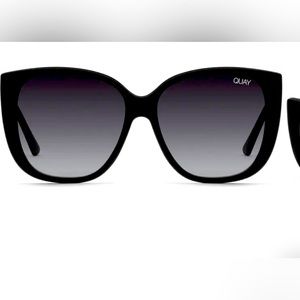 💕NWT Quay Matte Black “Ever After” Sunglasses